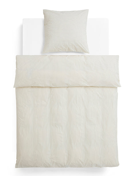 Fineline dynebetræk, 140x220 cm fra Hay - Ivory - Jacobsen Plus