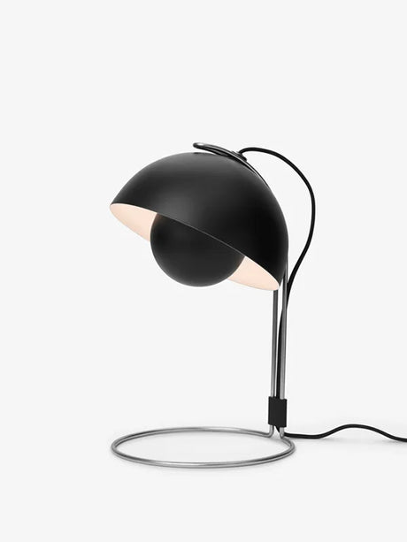 Flowerpot VP4 bordlampe af Verner Panton - Matt black - Jacobsen Plus