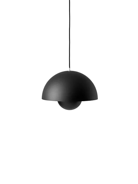 Flowerpot VP7 pendel af Verner Panton - Matt black - Jacobsen Plus