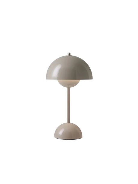 Flowerpot Portable VP9 Bordlampe af Verner Panton - Grey beige - Jacobsen Plus