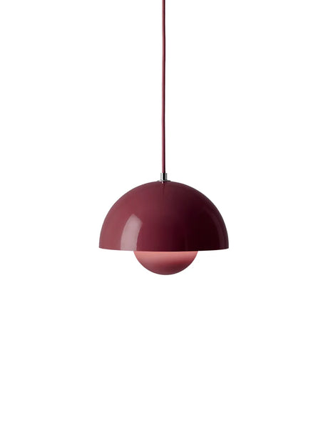 Flowerpot VP1 Pendel af Verner Panton - Dark Plum - Jacobsen Plus