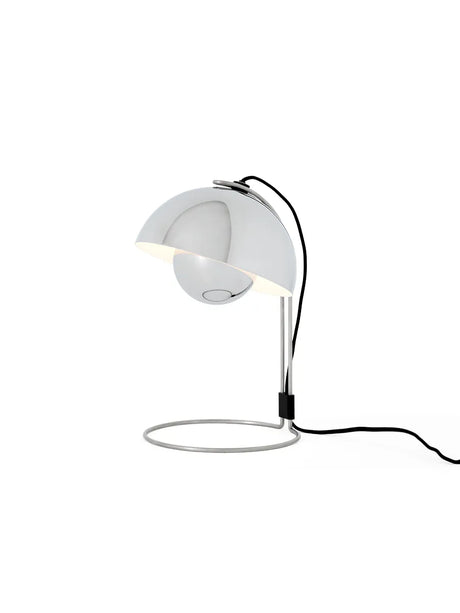 Flowerpot VP4 bordlampe af Verner Panton - Chrome-Plated - Jacobsen Plus