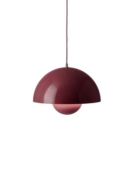 Flowerpot VP7 pendel af Verner Panton - Dark Plum - Jacobsen Plus
