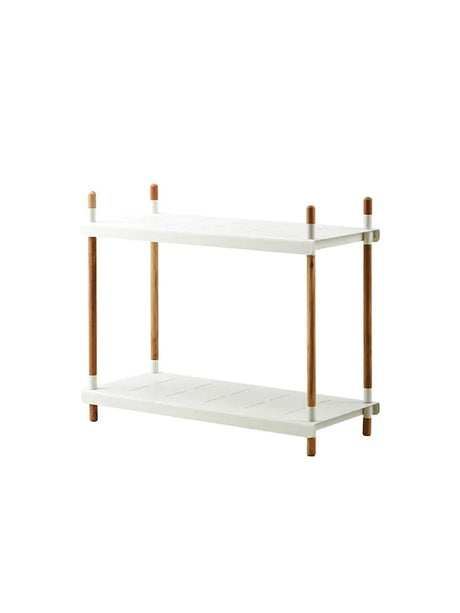 Frame Reol, høj fra Cane-line - Hvid - Jacobsen Plus