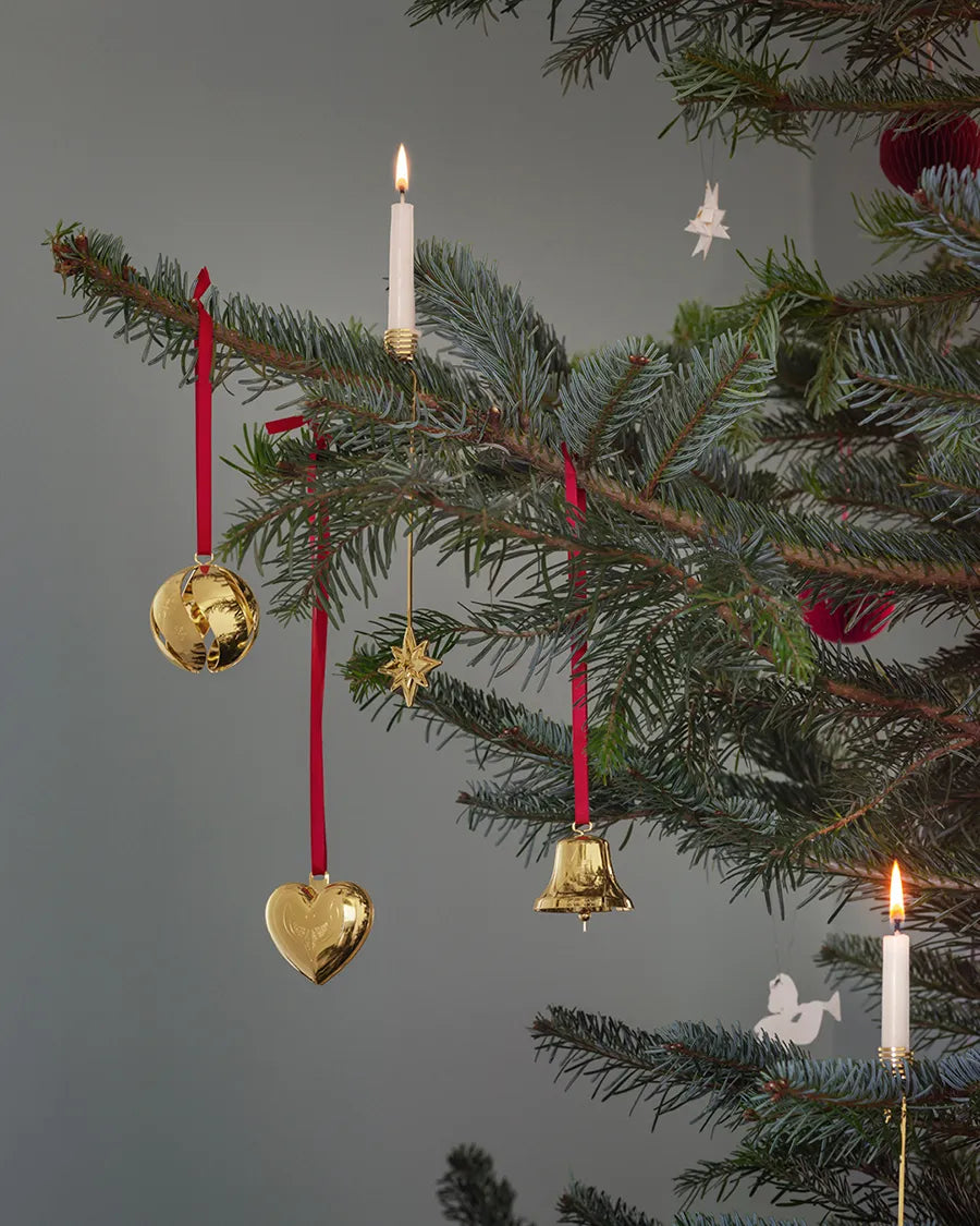 2024 Julehjerte, guldbelagt messing fra Georg Jensen - 2 - Jacobsen Plus
