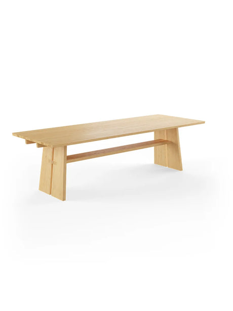 GM 3060 Spisebord fra Naver Collection - 180 x 100 cm / Ask olie / Inkl. 2 tillægsplader - Jacobsen Plus