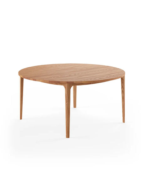 GM 3700 RO Rundt Spisebord fra Naver Collection - Ø 120 cm / Elm olie / Inkl. 2 tillægsplader - Jacobsen Plus