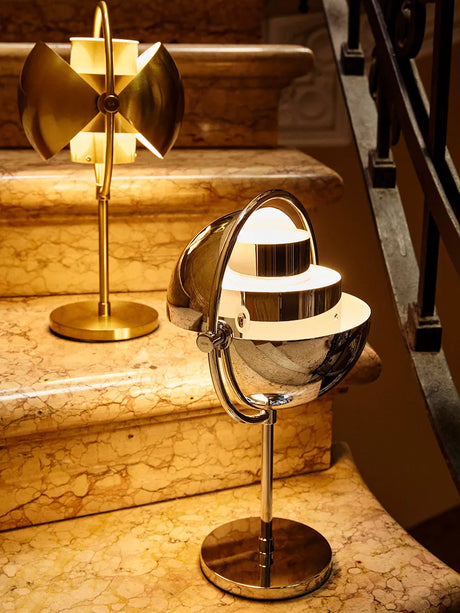 Multi-Lite Portable Bordlampe, krom fra GUBI - 2 - Jacobsen Plus