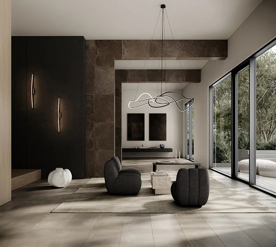 Ghost Chandelier, Big, Burned Black fra 101 Copenhagen - 2 - Jacobsen Plus