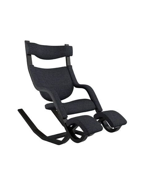 Gravity Balans Lænestol fra Variér (Sort ask) - Hallingdal / Mixed black HAL180 - Jacobsen Plus