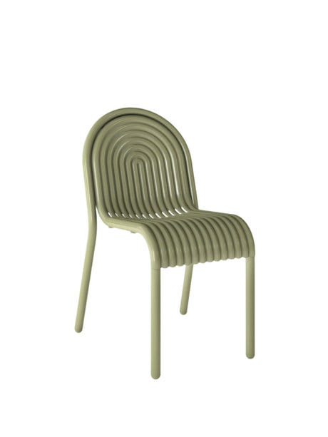 Groove Side Chair fra Tom Dixon - Moss - Jacobsen Plus