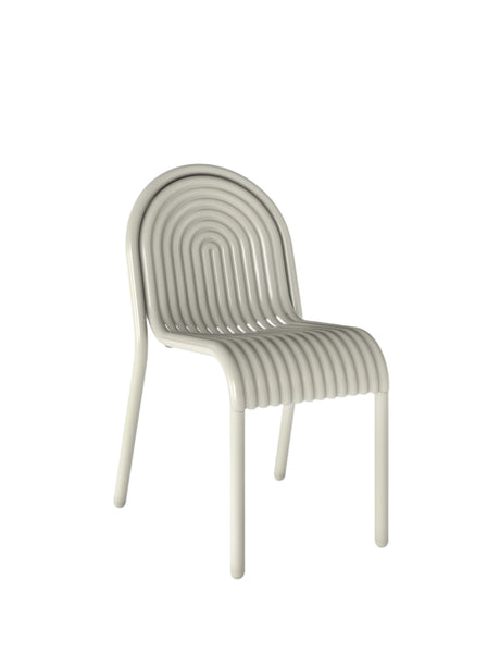 Groove Side Chair fra Tom Dixon - Putty - Jacobsen Plus