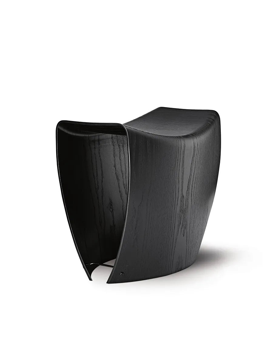 Gallery Stool af Hans Sandgren Jakobsen - Sort ask - Jacobsen Plus