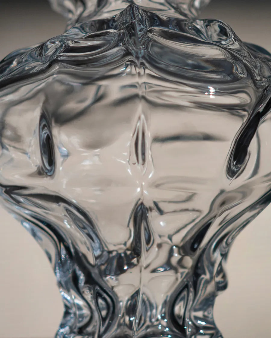 Ammonit Vase, clear fra Hein Studio