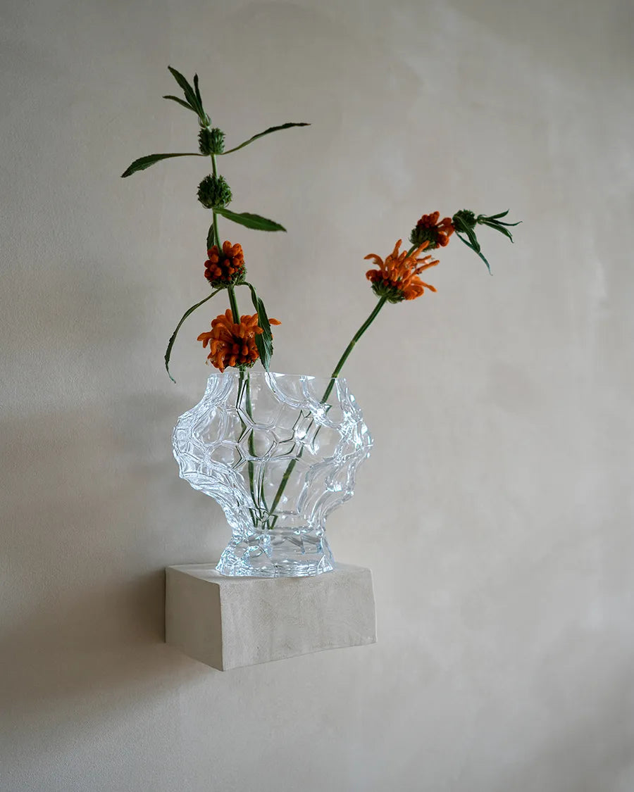 Canyon Vase Medium, clear fra Hein studio - 3 - Jacobsen Plus