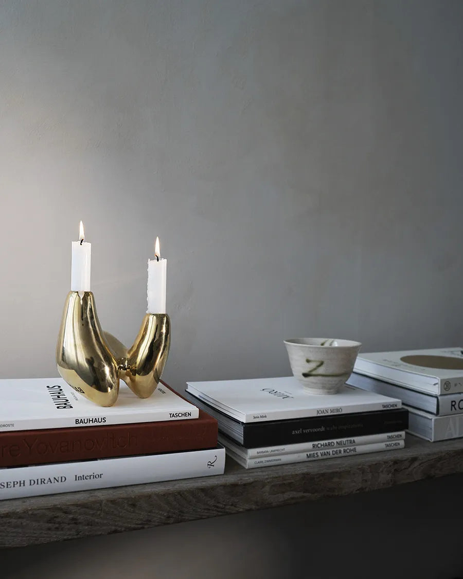 Unity Candleholder, gold fra Hein Studio - 2 - Jacobsen Plus