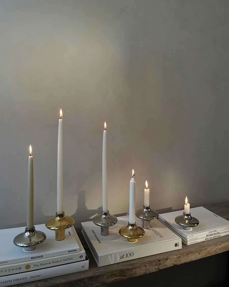 Doublet Candleholder Large, gold fra Hein Studio - 2 - Jacobsen Plus