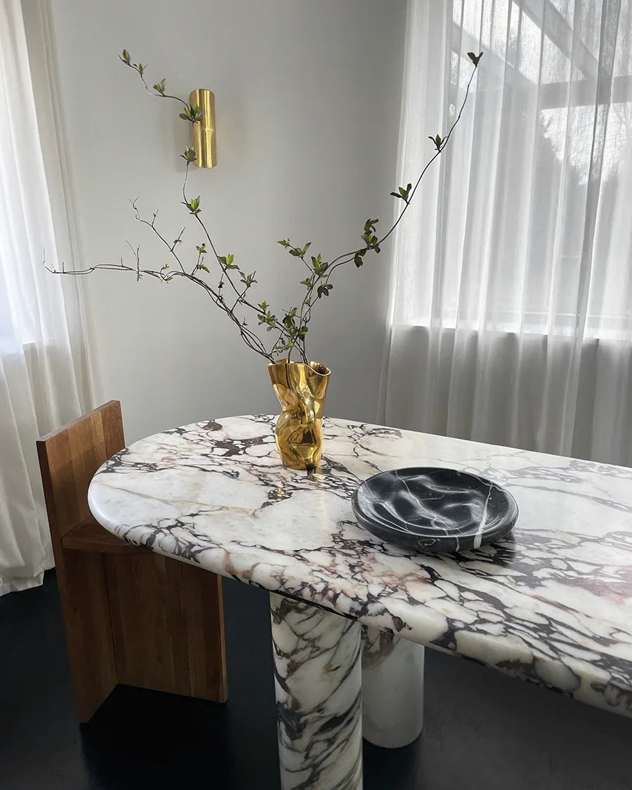 Ostrea 25 Vase, gold fra Hein Studio - 3 - Jacobsen Plus