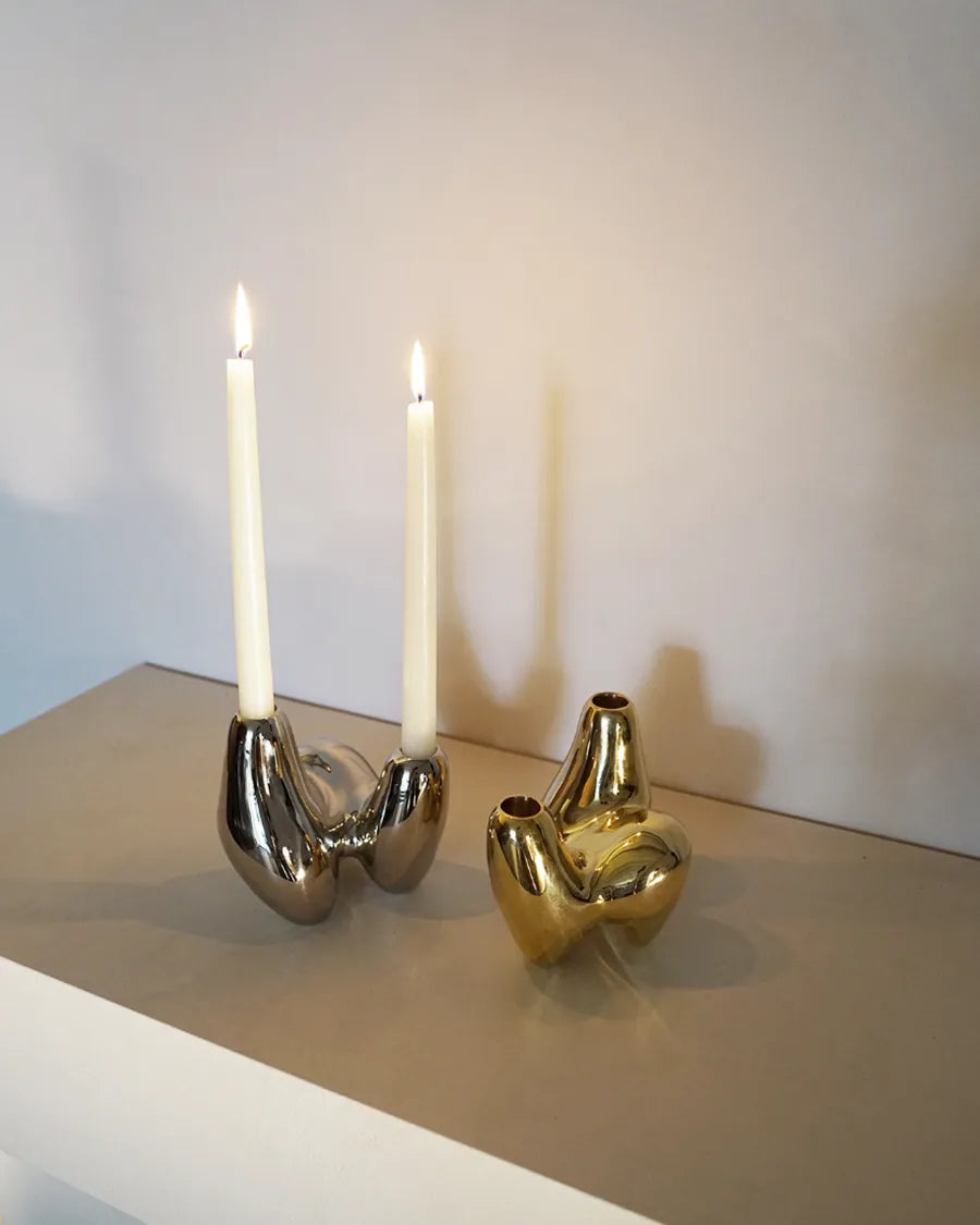 Unity Candleholder, gold fra Hein Studio - 4 - Jacobsen Plus