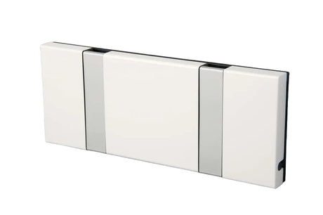 KNAX knagerække med to knager fra LoCa - Hvid / Grå knager - Jacobsen Plus