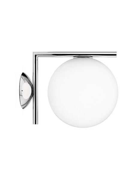 IC Loft-/Væglampe 2 fra Flos - Krom - Jacobsen Plus