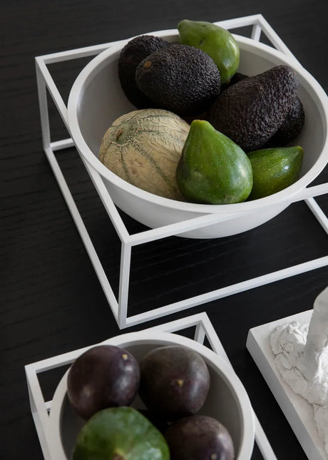 Kubus Bowl Centerpiece Small, hvid fra Audo Copenhagen - 2 - Jacobsen Plus