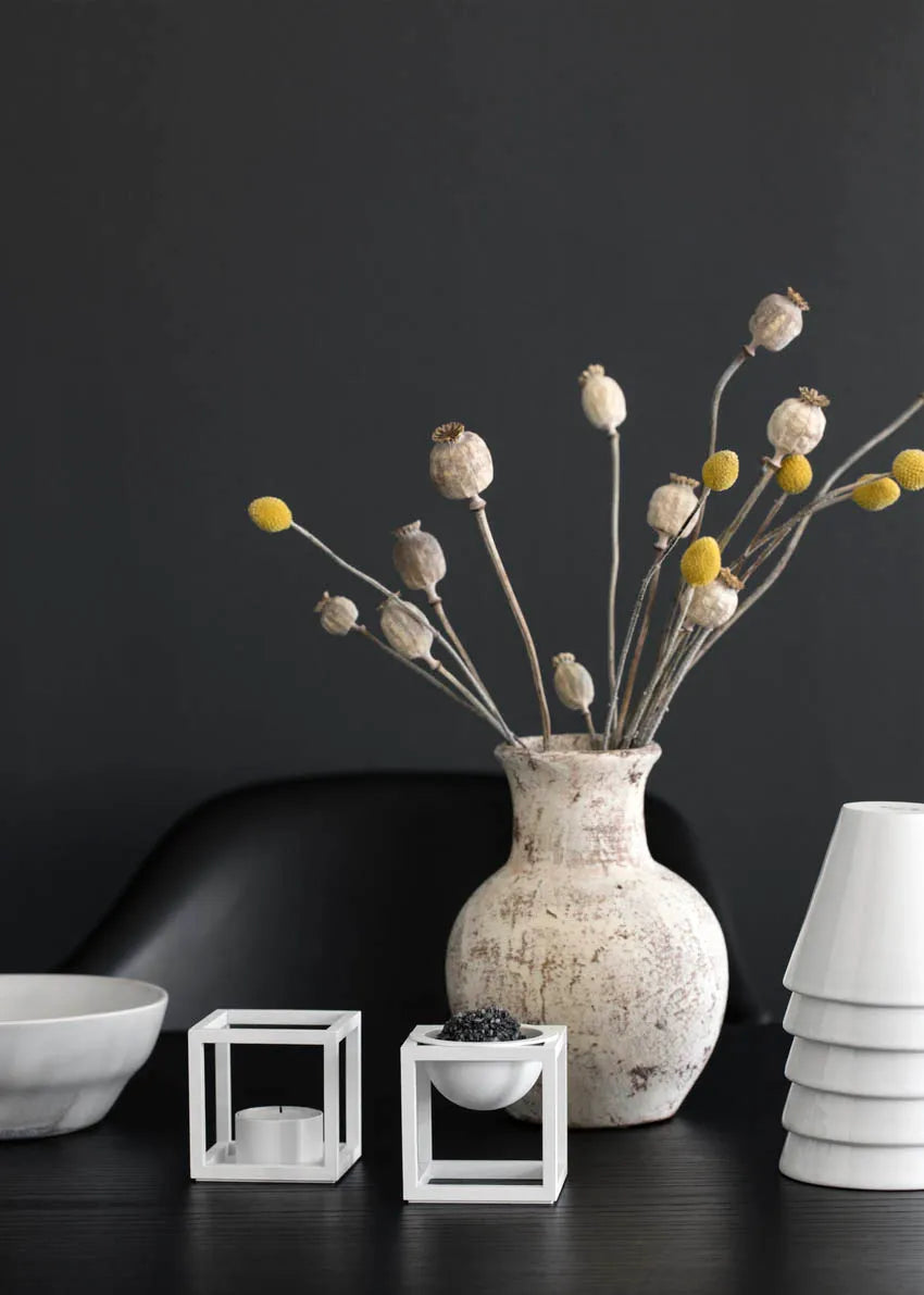 Kubus T Lysestage, hvid fra Audo Copenhagen - 2 - Jacobsen Plus