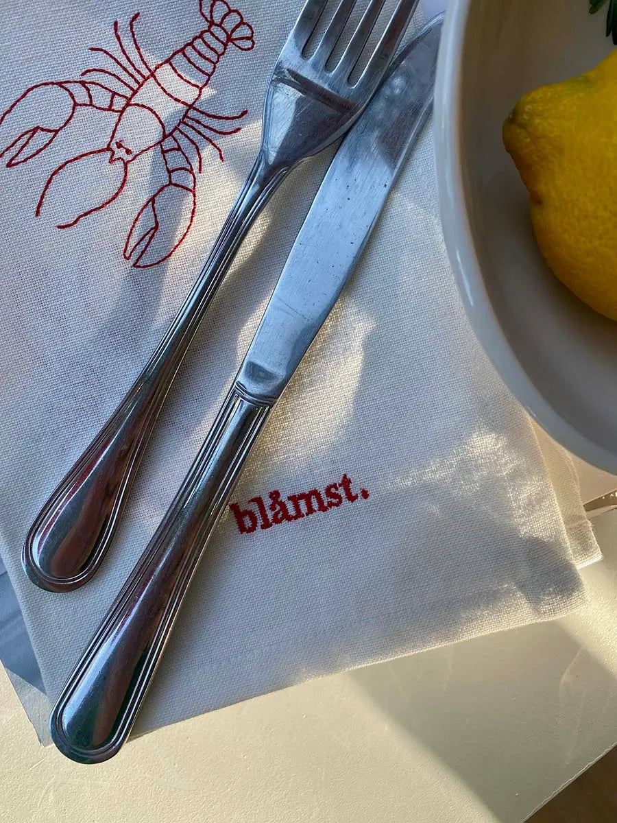 Hummer Stofservietter, 2-pak fra Blåmst - 4 - Jacobsen Plus