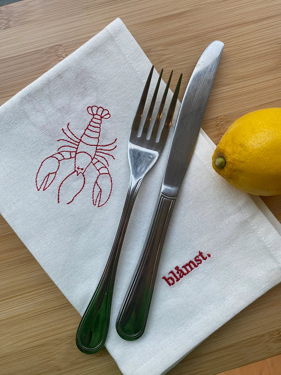 Hummer Stofservietter, 2-pak fra Blåmst - 2 - Jacobsen Plus