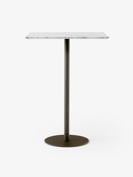 In Between Barbord SK21, Bronzed stel fra &tradition - Bianco Carrara marmor - Jacobsen Plus