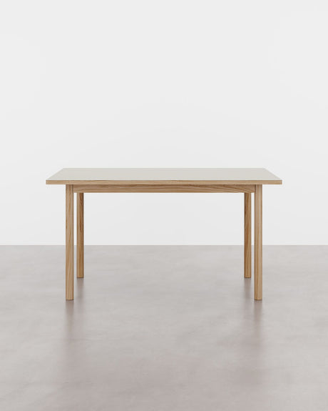 ESSENTIAL OAK spisebord 140x90 cm Mushroom, fra Tablelab - 2 - Jacobsen Plus