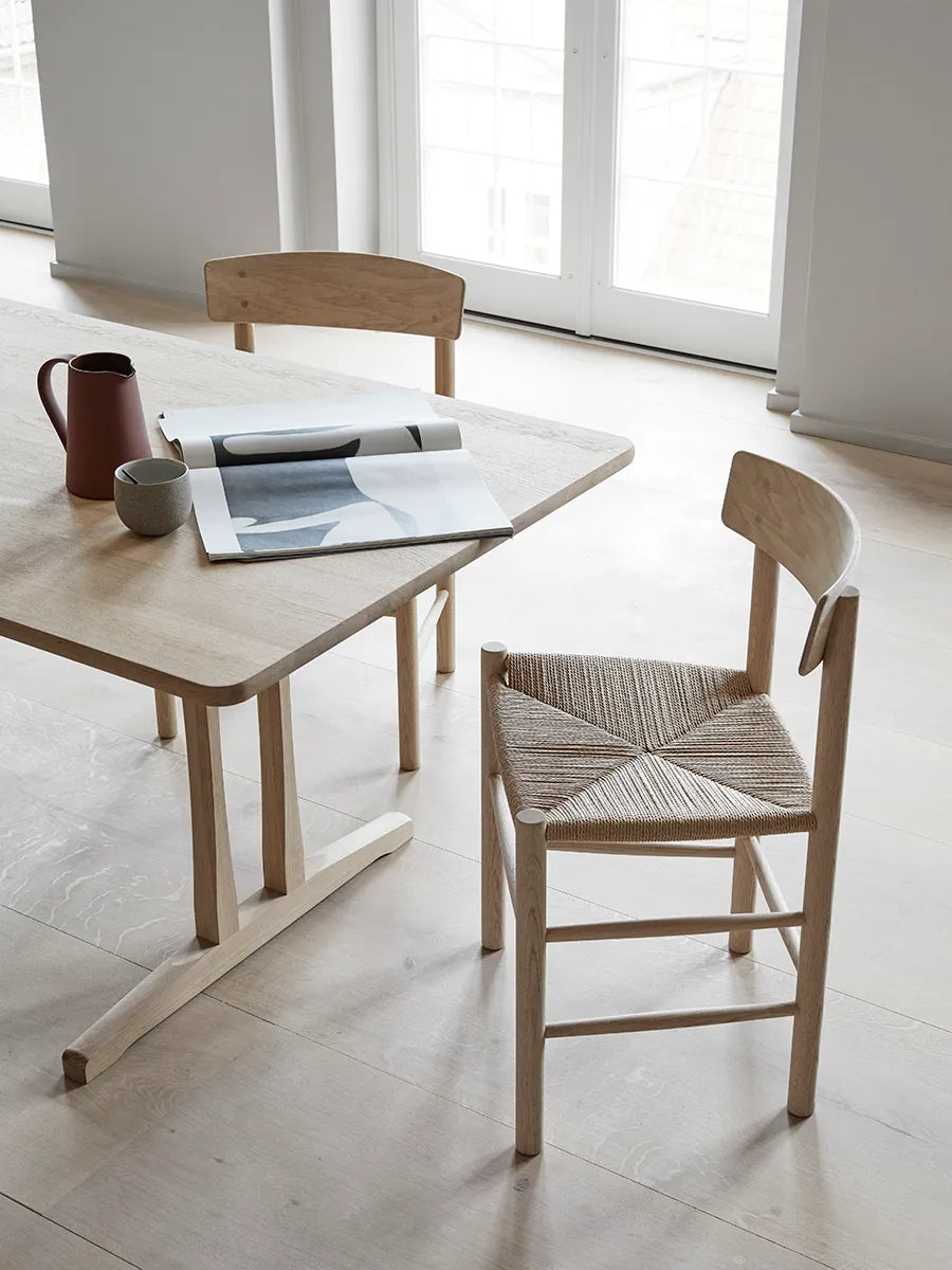 J39 Folkestolen, sæbebehandlet eg af Børge Mogensen - 2 - Jacobsen Plus