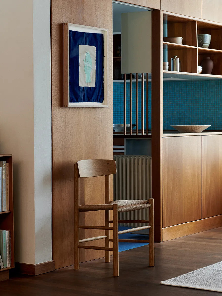 J39 Folkestolen, olieret eg af Børge Mogensen