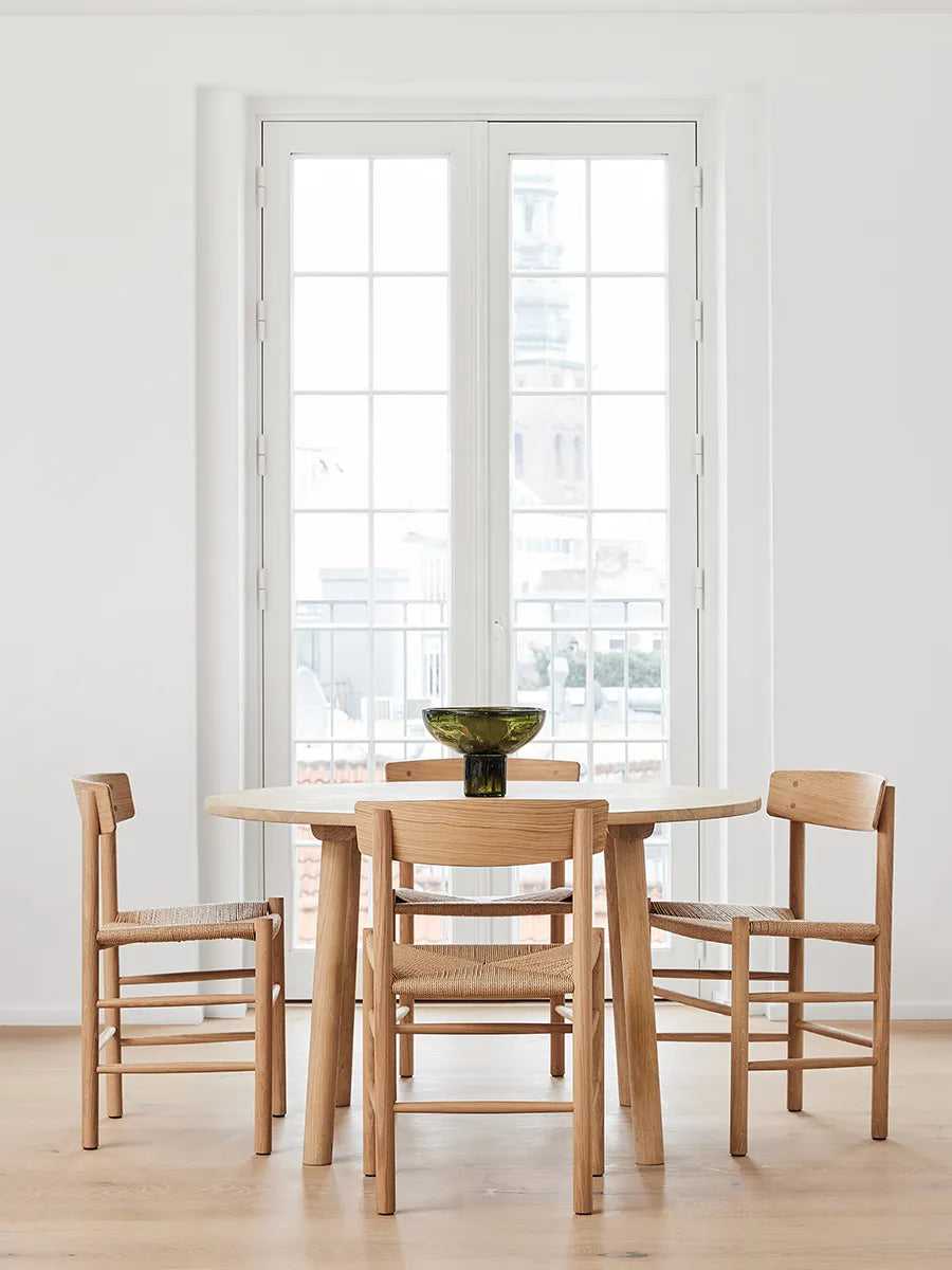 Taro Spisebord Ø120 cm, olieret eg fra Fredericia Furniture - 2 - Jacobsen Plus