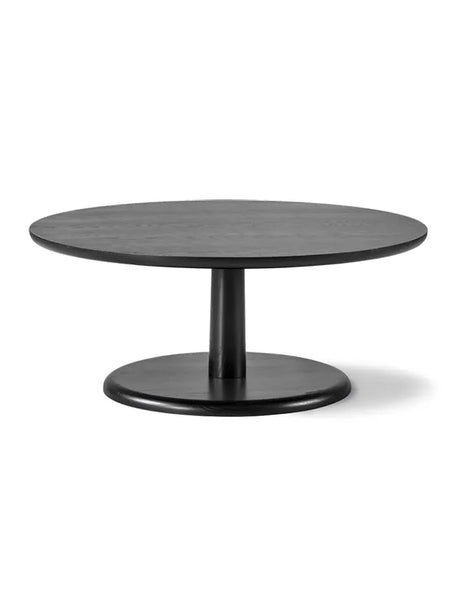 Pon Sofabord fra Fredericia Furniture - Model 1295 - Ø90 / Eg sort lak - Jacobsen Plus