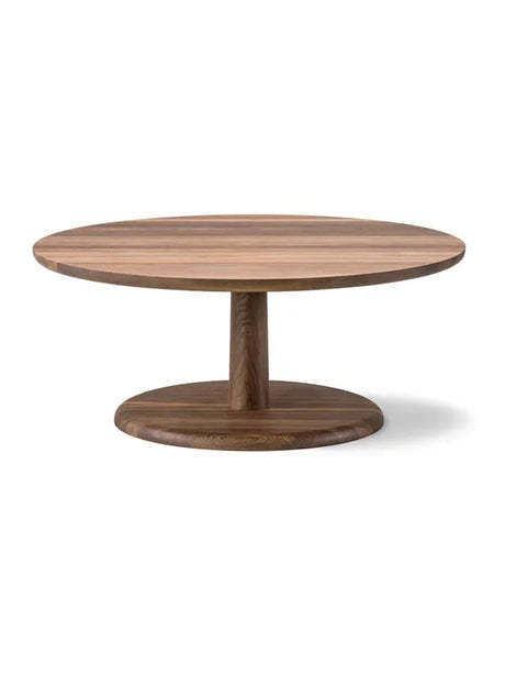 Pon Sofabord fra Fredericia Furniture - Model 1295 - Ø90 / Røget eg olieret - Jacobsen Plus