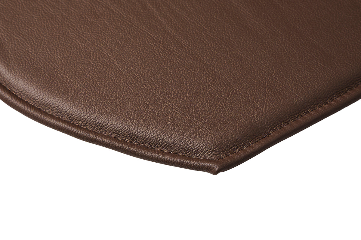 Hynde til 7'er-stol 3107, brunt læder - 2 - Jacobsen Plus