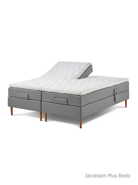 Jacobsen Plus Beds – Elevationsseng, Grå - 1 - Jacobsen Plus