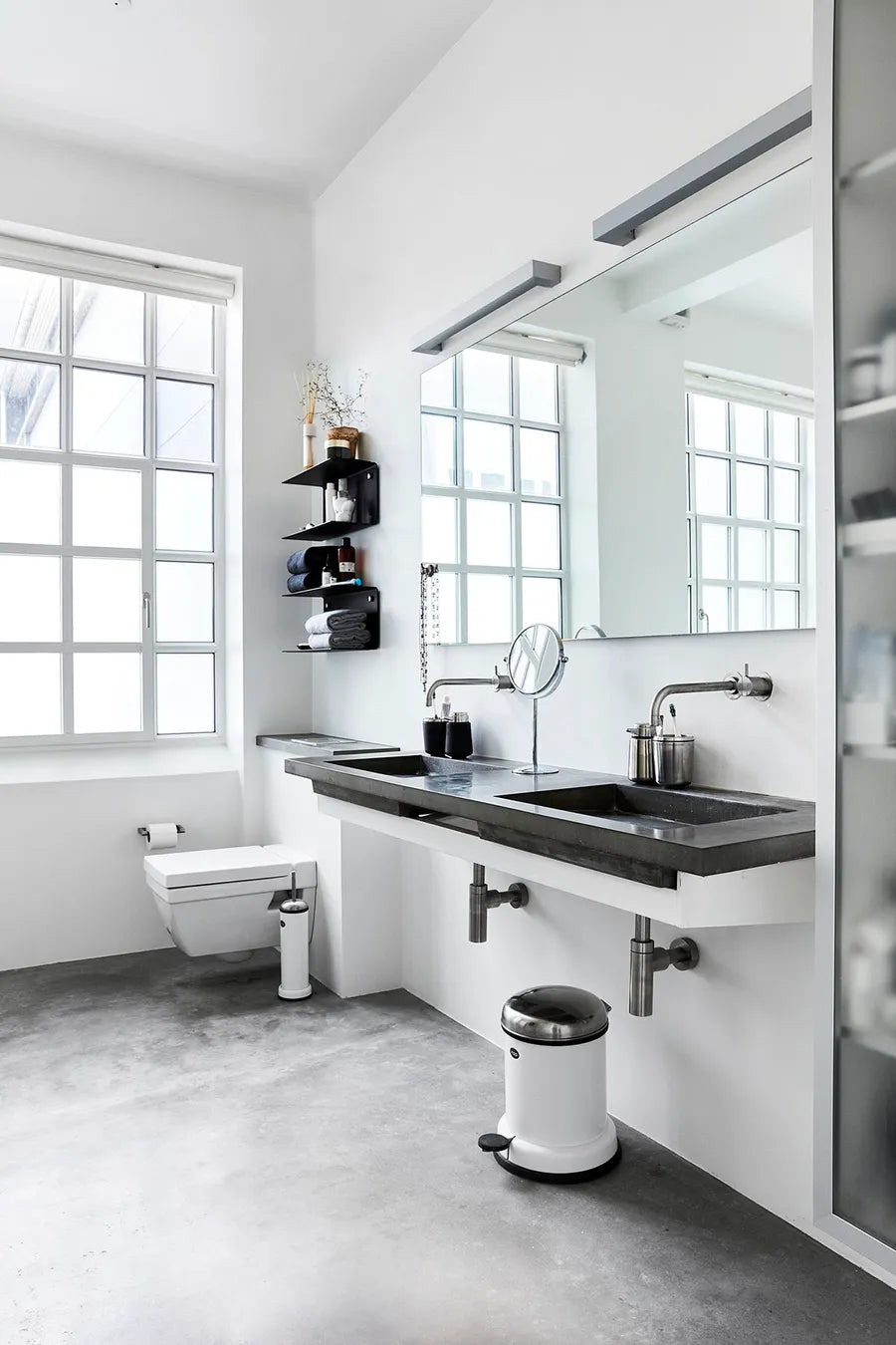 Toiletbørste, hvid fra Vipp - 4 - Jacobsen Plus