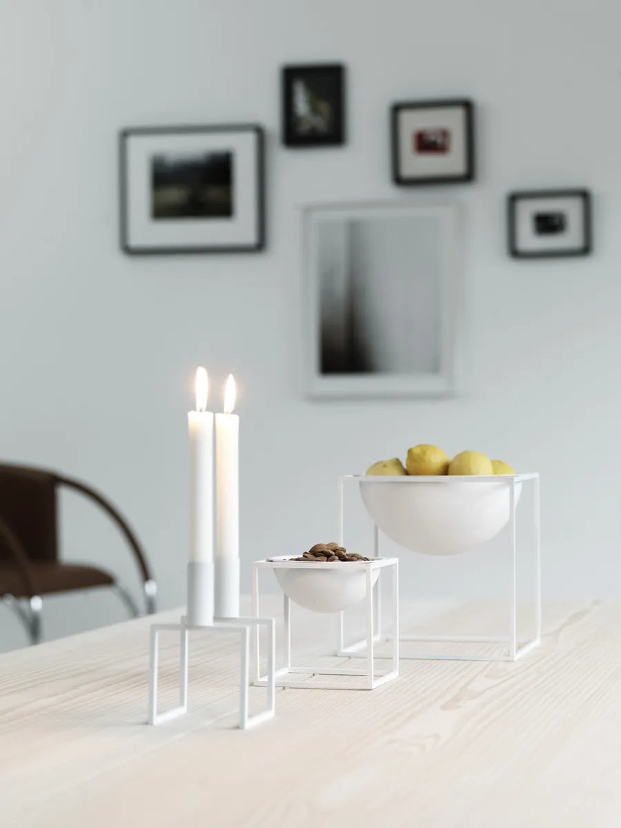 Kubus Line hvid lysestage fra Audo Copenhagen - 2 - Jacobsen Plus