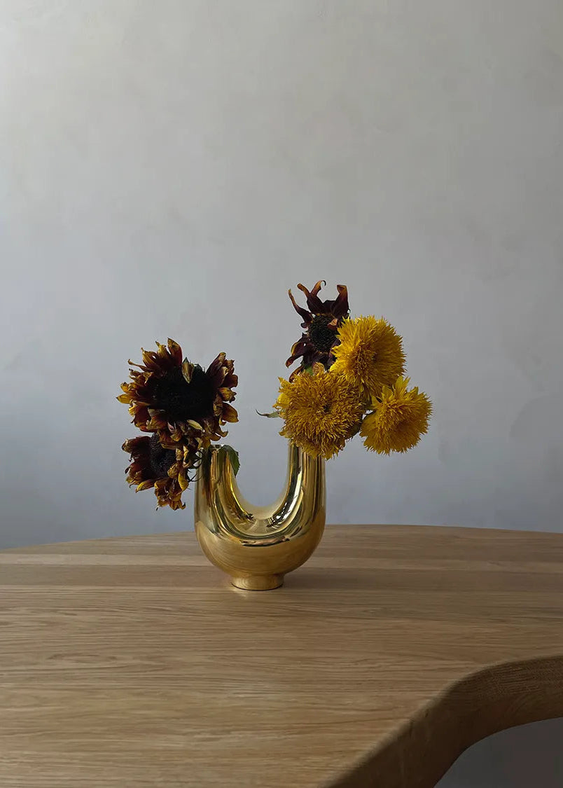 Kazumi StudioVase, gold fra Hein - 2 - Jacobsen Plus