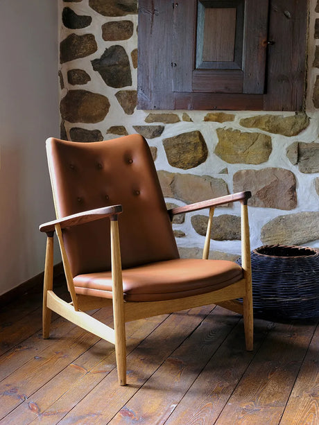 Kettelhut Chair, Elegance leather af Finn Juhl - 2 - Jacobsen Plus
