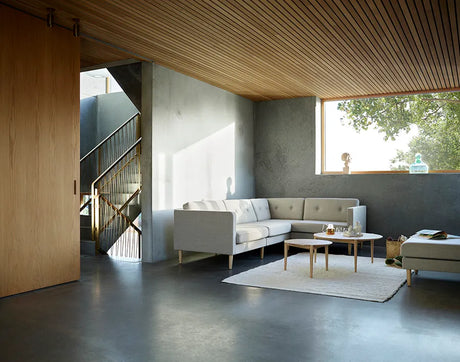 L42 Firhøj Hjørnesofa 4-Personers, beige fra FDB Møbler - 2 - Jacobsen Plus