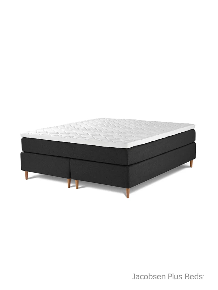 Jacobsen Plus Beds – Kontinental seng, Antracit - 1 - Jacobsen Plus