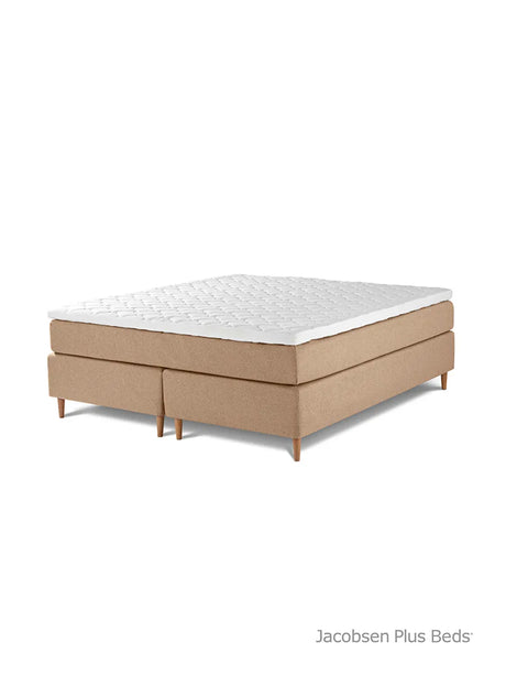 Jacobsen Plus Beds – Kontinental seng, Sand - 180 x 200 cm / Medium-medium - Jacobsen Plus