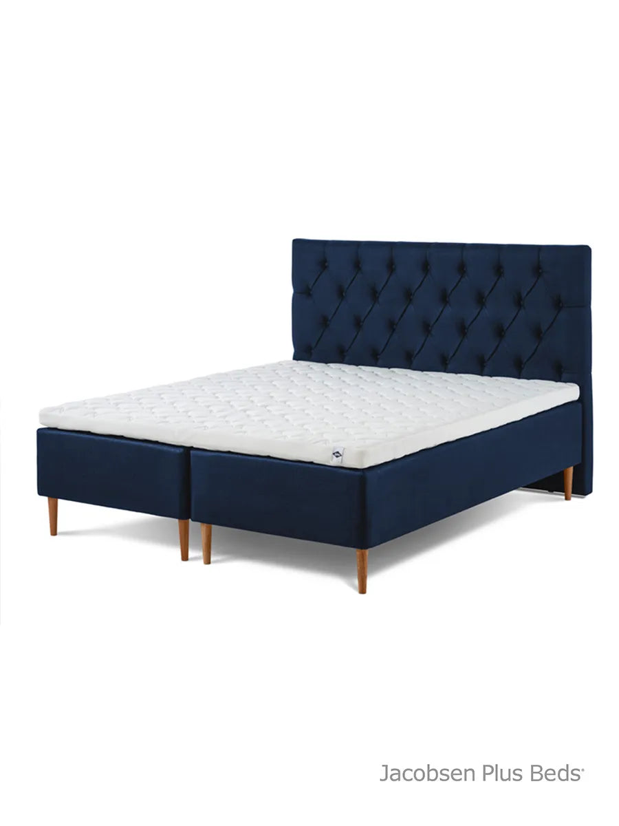 Jacobsen Plus Beds – Classic Box seng, Blå - 2 - Jacobsen Plus