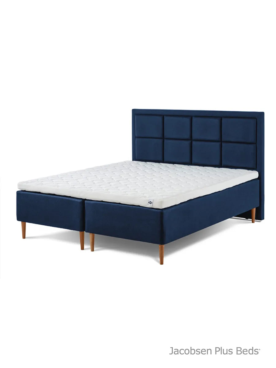 Jacobsen Plus Beds – Classic Box seng, Blå - 4 - Jacobsen Plus