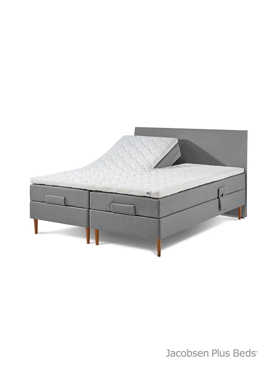 Jacobsen Plus Beds – Elevationsseng, Grå - 3 - Jacobsen Plus