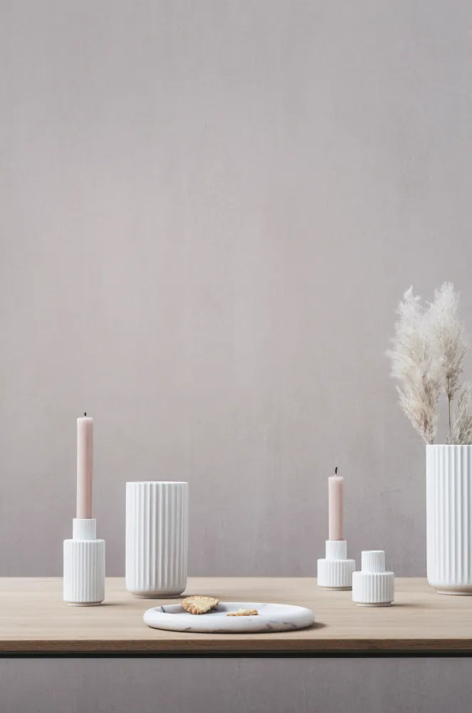 Kronelysestage fra Lyngby Porcelæn - 3 - Jacobsen Plus