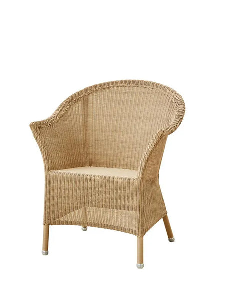 Lansing Havestol fra Cane-line - Natur / Ingen hynde - Jacobsen Plus